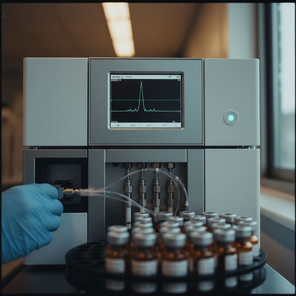 HPLC w trakcie akwizycji